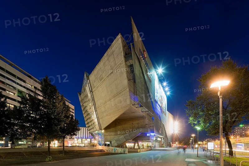 Ufa - or Kristallpalast Dresden. Architect: Coop Himmelb (l) au Construction period: 1996-98