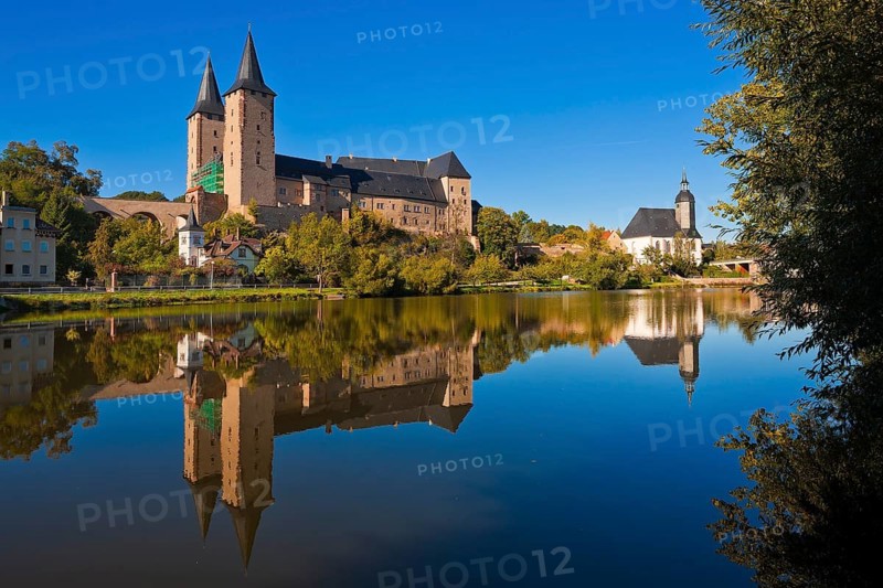 Rochlitz Castle on the Zwickauer Mulde