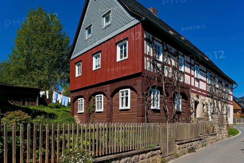 Hinterhermsdorf is a district of the town of Sebnitz in the Sächsische Schweiz-Osterzgebirge district in Saxony, directly on the border with the Czech Republic, with a population of around 650