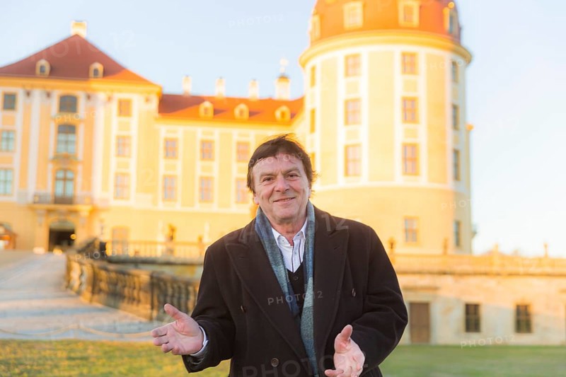 Pavel TravnÃ­Äek, the Prince Charming from the most popular fairytale film of all time, Three Hazelnuts for Cinderella as a guest at Moritzburg Castle, where he gave an autograph session