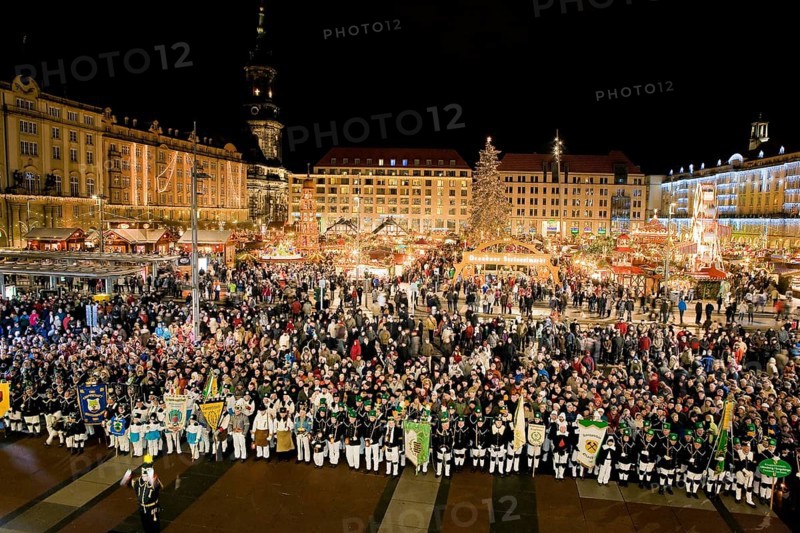 Striezelmarkt, which has been organised since 1434, is the oldest Christmas market in Germany and takes place on the Altmarkt. A new tradition was established in Dresden with a large mining parade organised by mining and smelting miners from the Ore Mountains