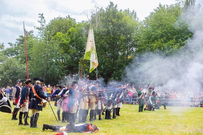 Battle reenactment