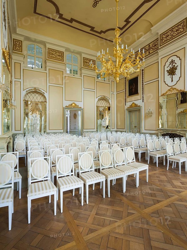 Baroque Rammenau Castle, Rammenau Castle in Rammenau near Bischofswerda in the district of Bautzen is one of the most beautiful preserved baroque country castles in Saxony