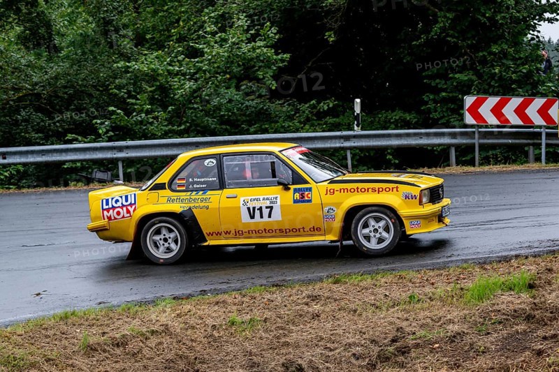 ADAC Eifel Rally Festival 2023, Opel Ascona B, Vulkaneifel, Rhineland-Palatinate, Germany, Europe