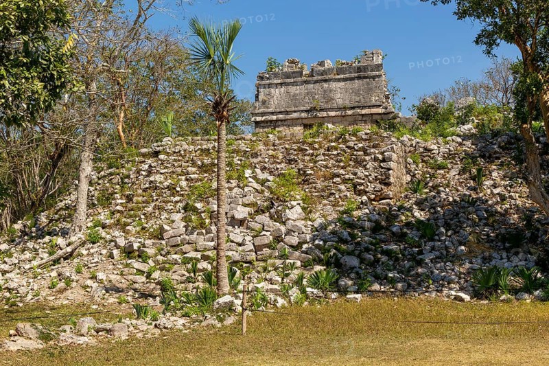 Casa del Venado, Chichen Itza, Mayan ruins, Yucatan, Mexico, Central America
