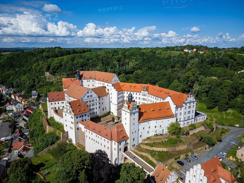 Colditz Castle on the Mulde