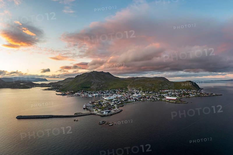 Honningsvag, Mageroya Island, Nordkapp, Troms og Finnmark, Norway, Europe