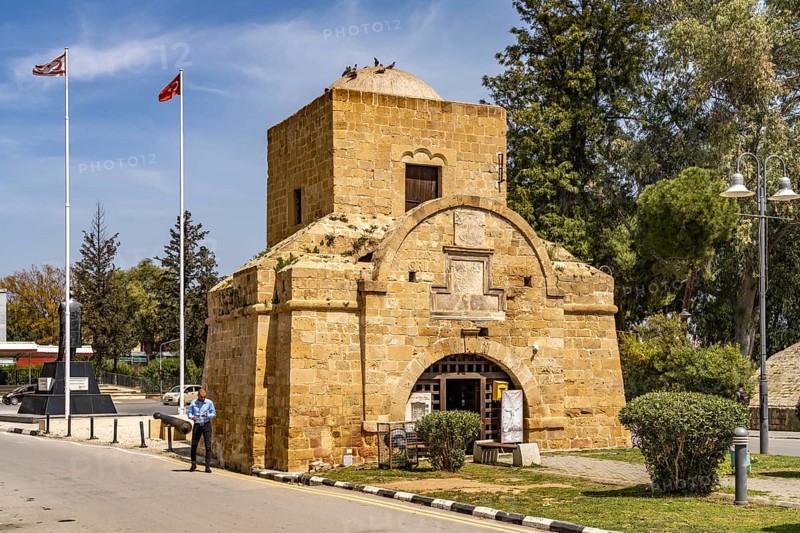 The Kyrenia Gate in North Nicosia or Lefkosa, Turkish Republic of Northern Cyprus