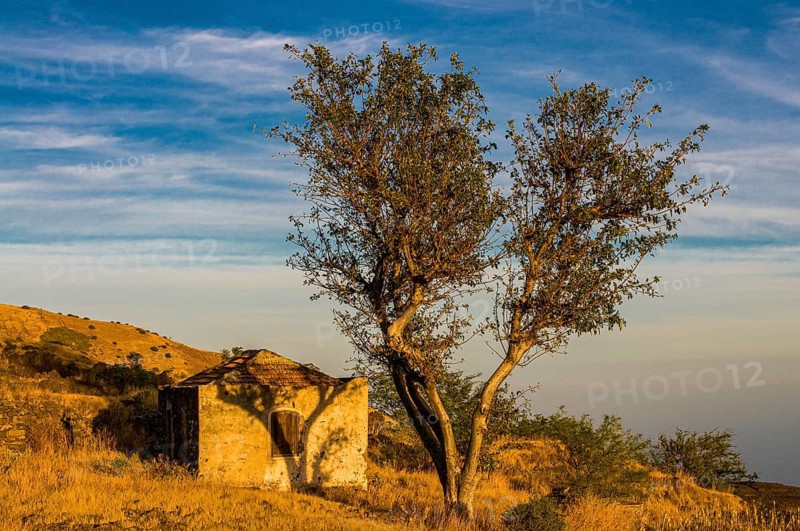 Small house, Fogo. Cabo Verde. Africa