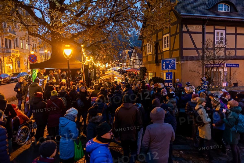 The Elbhangfest Christmas market on Körnerplatz is still an insider's tip in Dresden's Christmas scene
