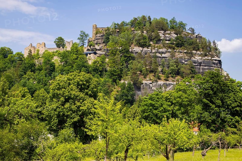 Oybin Castle and Monastery Ruins