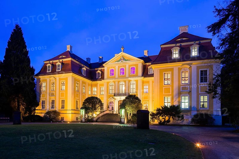 Baroque Rammenau Castle, Rammenau Castle in Rammenau near Bischofswerda in the district of Bautzen is one of the most beautiful preserved baroque country castles in Saxony