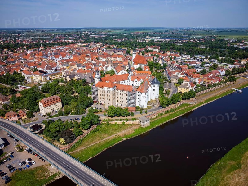 Torgau with Hartenfels Castle