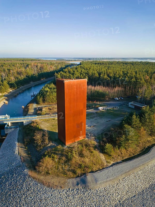 Rusty nail, Lusatian Lakeland landmark