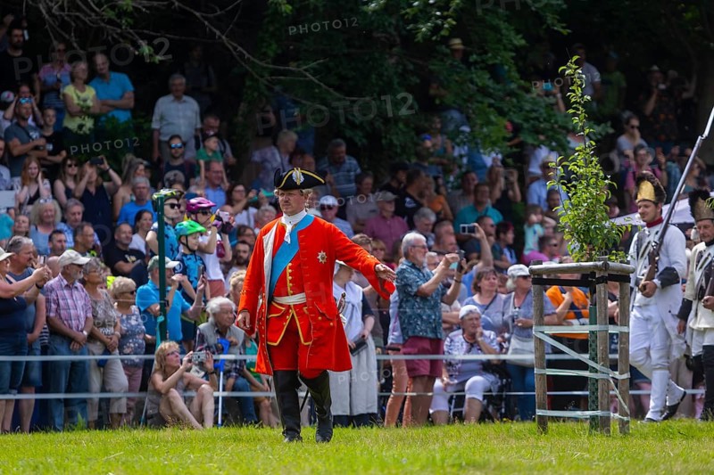 Battle reenactment