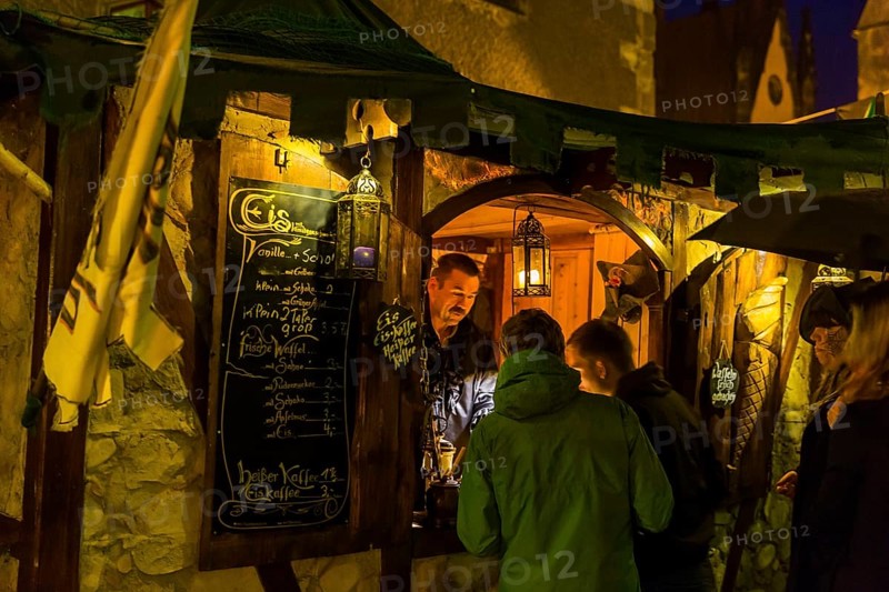 Medieval market at the Albrechtsburg in Meissen