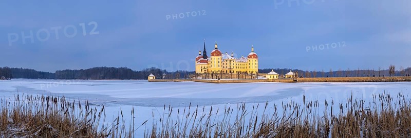 Moritzburg Baroque Palace in Winter