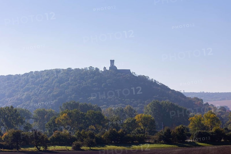 Drei Gleichen (also: Gleichen castles) is the name for a medieval castle ensemble consisting of Wachsenburg, Burg Gleichen and Mühlburg in Thuringia, as well as for the mountain ensemble on which the castles stand. Mühlburg in Mühlberg