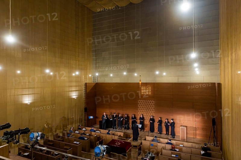 Ceremony 20th anniversary of the consecration of the New Synagogue Dresden Synagogal Choir