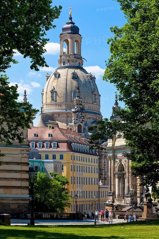 The Brühlsche Terrasse is an architectural ensemble and a tourist attraction in Dresden. The open-air site stretches along the Elbe on the Altstädter side of Dresden and is also known as the balcony of Europe