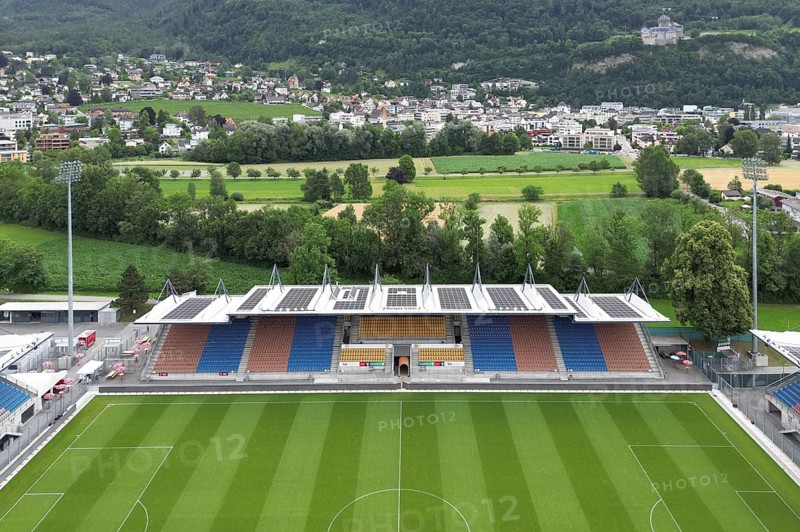 Rheinpark Stadium, FC Vaduz, Vaduz, Liechtenstein, Europe
