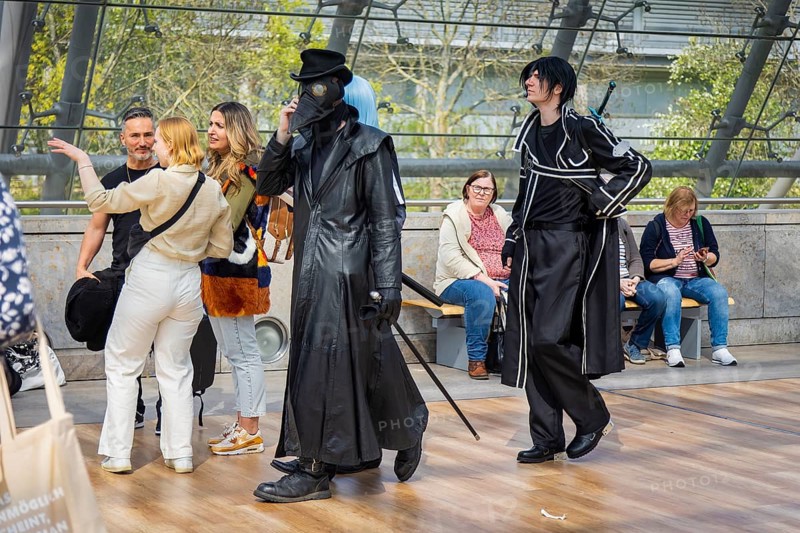 The Leipzig Book Fair is an international book fair that takes place annually in spring at the Leipzig Exhibition Centre. It is the spring meeting place for the German book industry. At the Manga-Comic-Con you can admire imaginative costumes