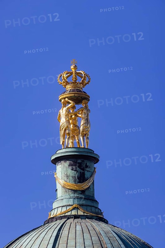 Park Sanssouci is part of the Potsdam palace park ensemble. The New Palace is a palace on the west side of Sanssouci Park in Potsdam. Construction began in 1763 after the end of the Seven Years' War under Frederick the Great and was completed in 1769