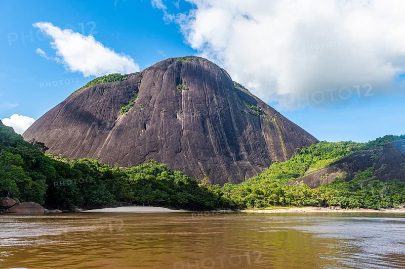 Huge granite hills, Cerros de Mavecure, Eastern Colombia