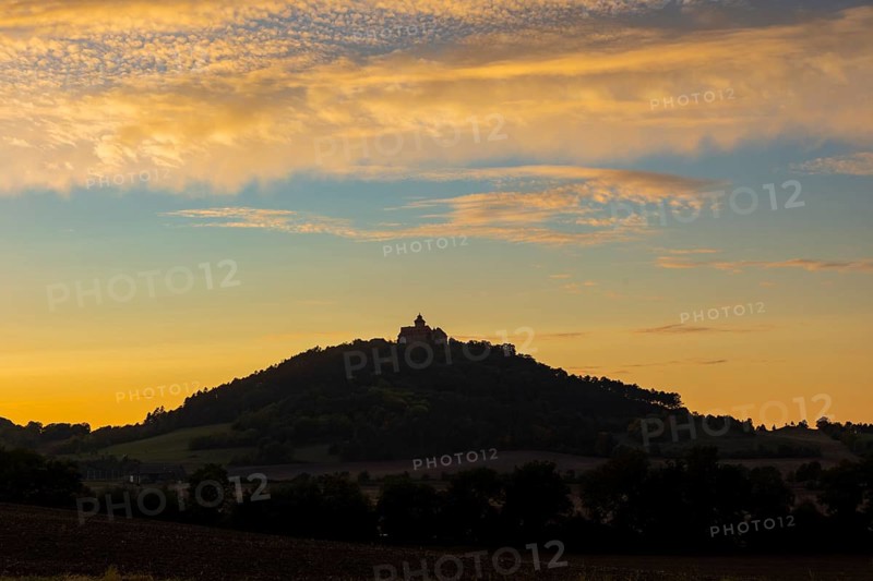 Drei Gleichen (also: Gleichen castles) is the name for a medieval castle ensemble consisting of Wachsenburg, Burg Gleichen and Mühlburg in Thuringia, as well as for the mountain ensemble on which the castles stand. Veste Wachsenburg