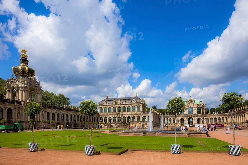 The Zwinger in Dresden is one of the most famous baroque buildings in Germany And it houses museums of world renown
