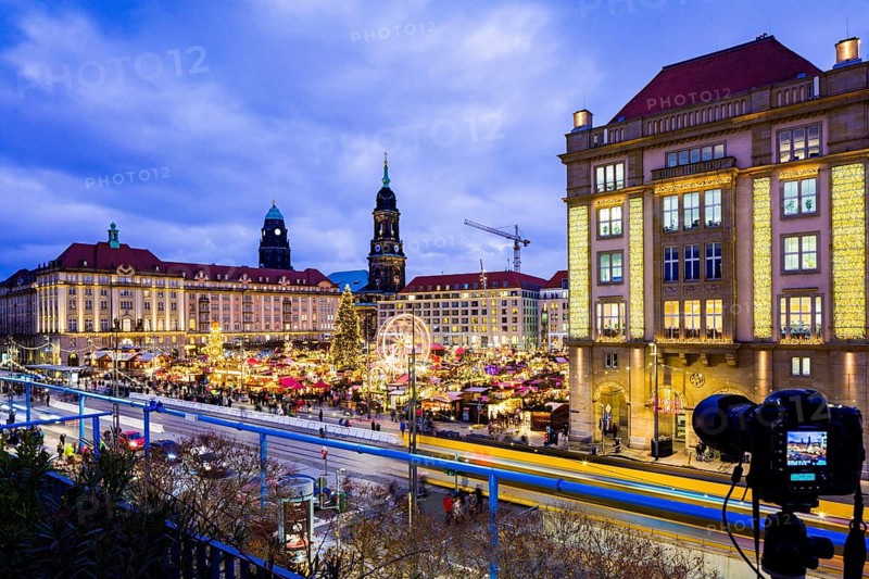The Dresden Striezelmarkt, which has been held since 1434, is the oldest Christmas market in Germany and takes place on the Altmarkt. In 2009 the market was redesigned, a special landmark is for example the world's largest Schwibbogen. In 2020, the market was cancelled due to the Corona crisis