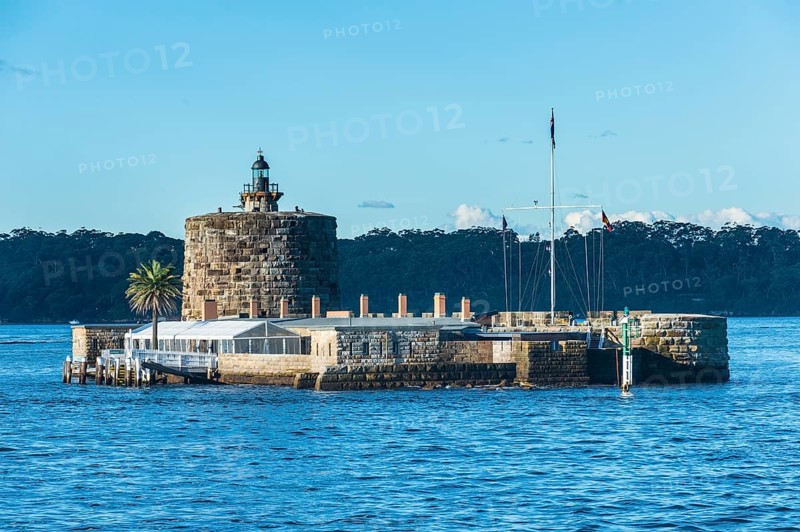 Lighthouse in Sydney harbour, Sydney, New South Wales, Australia, Oceania