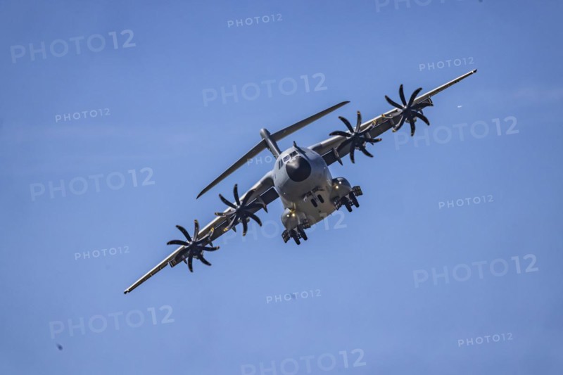Airbus A400M Atlas, flight demonstration during the International Aerospace Exhibition, ILA Berlin Air Show, Schönefeld, Brandenburg, Germany, Europe