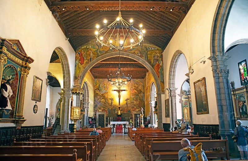 Parroquia de San Francisco de Asis Church, interior view, Las Palmas, Las Palmas Province, Gran Canaria, Canary Islands, Spain, Europe