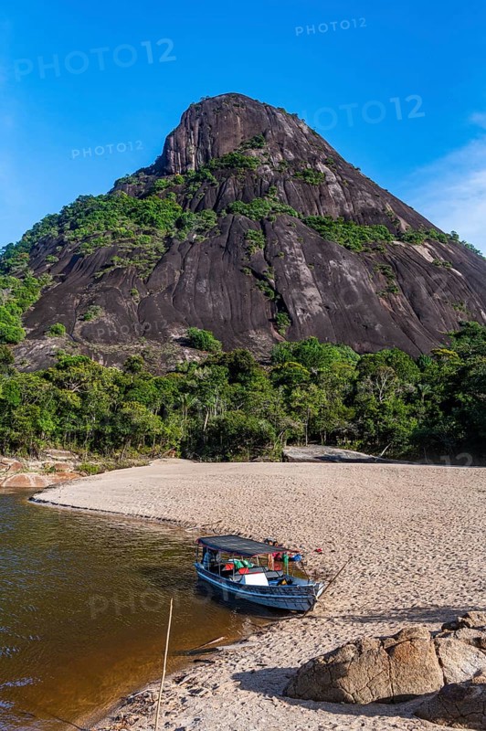 Huge granite hills, Cerros de Mavecure, Eastern Colombia
