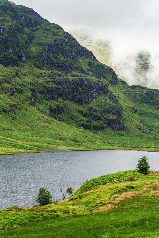 Rest and be Thankful Viewpoint of Glen Kinglas and Glen Croe, Scotland, UK