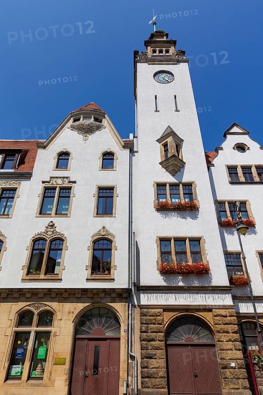 Freital is a large district town in the centre of the Free State of Saxony, located about nine kilometres southwest of the centre of the state capital and adjacent to Dresden. Dresdner Strasse with town hall