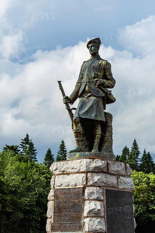 Inveraray War Memorial, Loch Fyne, Argyll, Scotland, UK