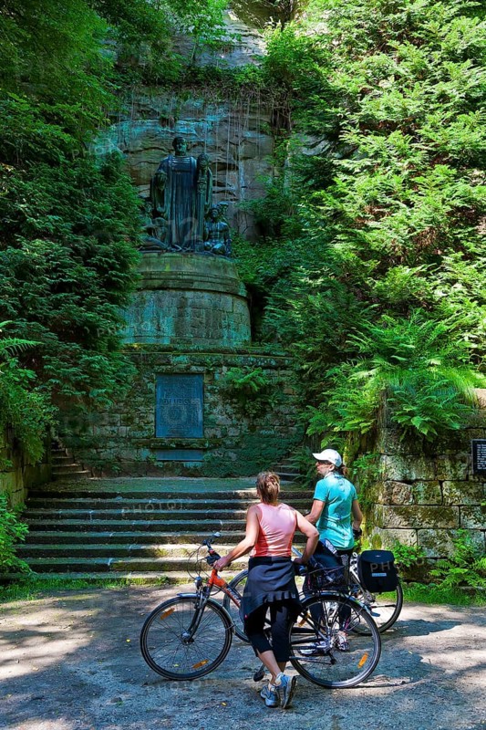 Lohmen, Liebethaler Grund Richard Wagner Monument