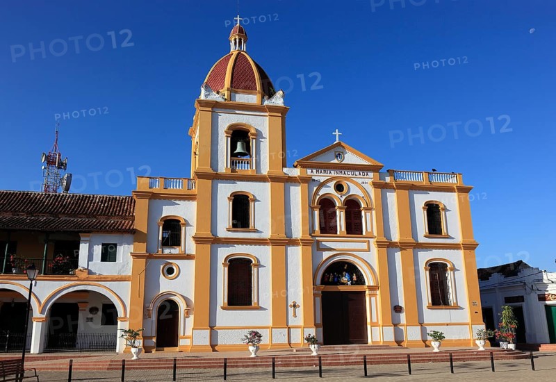 Republic of Colombia, Colombia, Departament Bolivar, City of Mompos, Mompox, Cathedral la Concepcion, Iglesia de la Conception, Colombia, South America