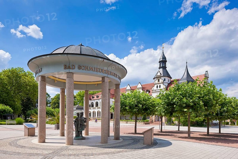Bad Schmiedeberg Margatethenbrunnen at the spa hotel