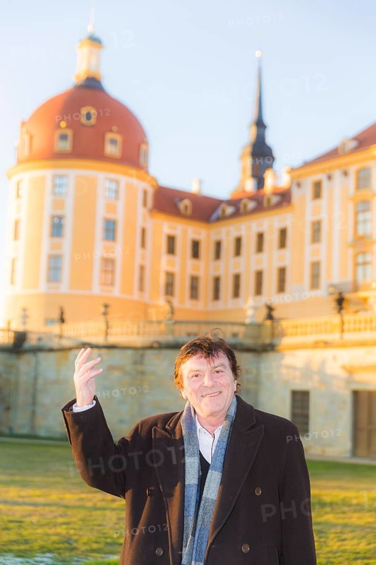 Pavel TravnÃ­Äek, the Prince Charming from the most popular fairytale film of all time, Three Hazelnuts for Cinderella as a guest at Moritzburg Castle, where he gave an autograph session
