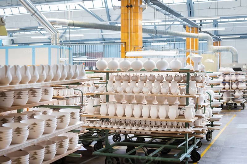 Meissen is the oldest porcelain manufactory in Europe and has stood for unique craftsmanship since its foundation in 1710. Kiln hall with blanks