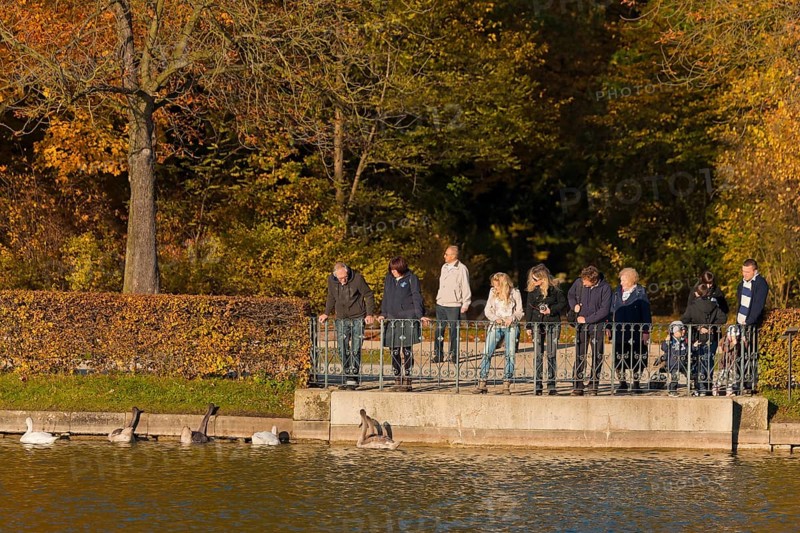 The Great Garden was laid out from 1676 for the Elector Prince and later Elector Johann Georg III as a hunting garden with a star-shaped network of paths. From 1678, master builder Johann Georg Starcke built the palace in the Great Garden in coordination with the garden plans by Johann Friedrich Karcher