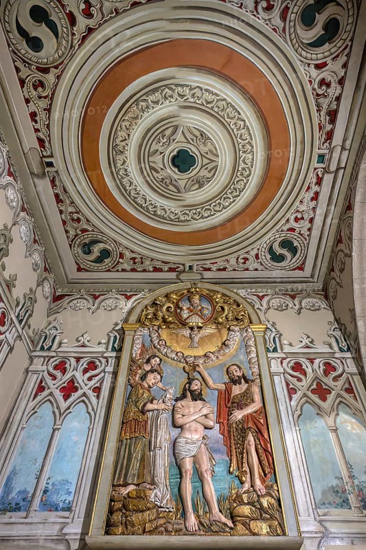 Cathedral of Viana do Castelo, Baptistery room, Viana do Castelo, Minho, Portugal, Europe