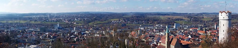 View of Ravensburg from Veitsburg Castle