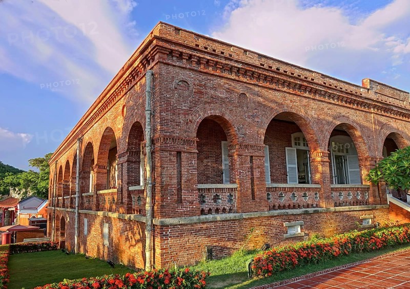 View of the former British Consulate in Kaohsiung, Taiwan, which was built in 1865 and has recently been restored, Asia