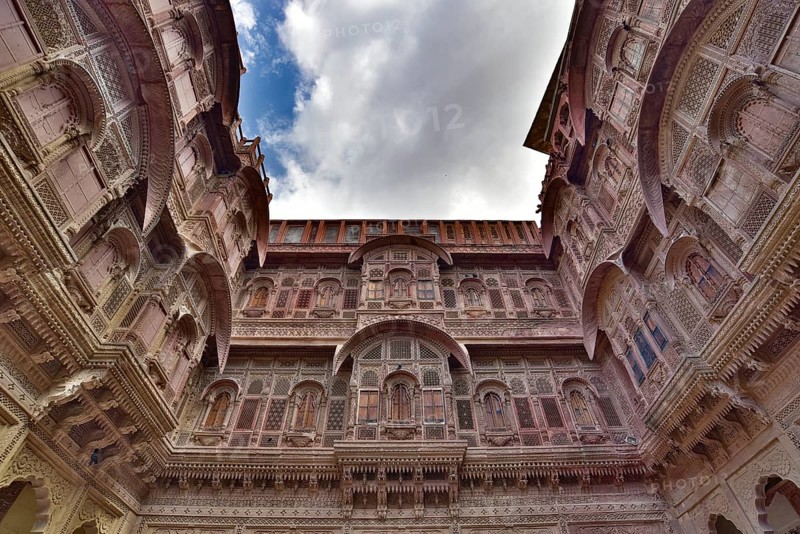 Mehrangarh Fort in Jodhpur, India, Asia