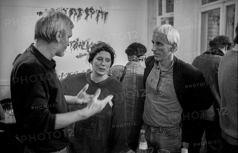 Germany, Berlin, 15.02.1991, round table discussion Experience with censorship, at Haus Drama in Clara-Zetkin-Straße, (Brigitte Struzyk (centre), Europe