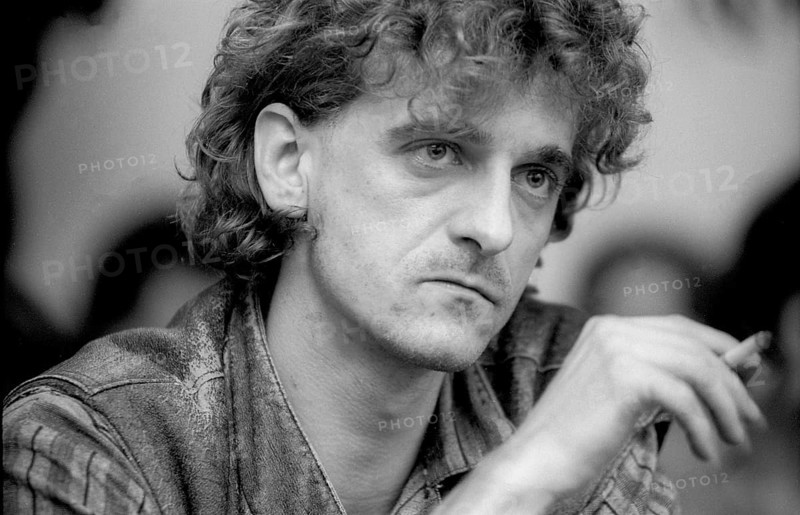 Germany, Berlin, 15.02.1991, discussion round Experience with Censorship, at Haus Drama in Clara-Zetkin-Straße, Tilo charburner, Europe